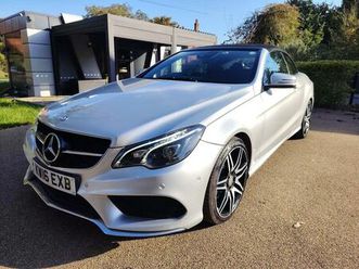 2.1 e220d amg line edition cabriolet g-tronic+ euro 6 (start/stop) 2dr