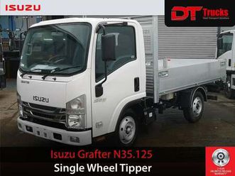 £31,100 + vat isuzu grafter tipper truck n35.125 st
