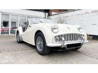 1957 triumph tr3 overdrive. wire wheels. uk car.