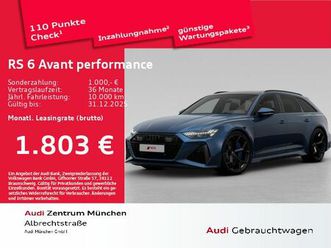 audi rs6 avant performance tiptr. keramik/dynamik+/sp