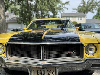 1970 buick gsx stage one with matching numbers!