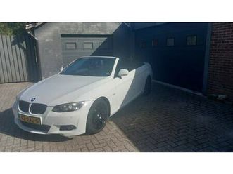 bmw 3-serie cabrio - 325i high executive, automaat, cruise control, navi, parking system, lederen bekleding,