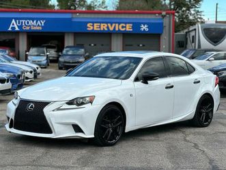 used 2015 lexus is 250 crafted line