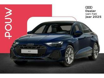 audi a3 limousine - 30 tfsi 116pk s edition | licht-pakket | panoramadak