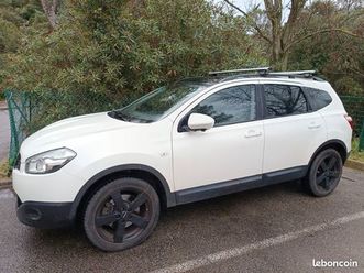 vend nissan qashqai+2 160cv blanc nacré