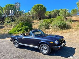 fiat 124 spider 2000 cabriolet boite automatique