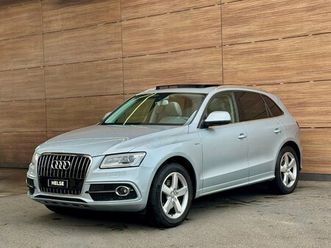 q5 2.0 tfsi hybrid quattro tiptronic - 1.hand - panoramadach - s line - frisch ab mfk - ahk - b&o soundsystem -