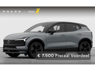 volvo ex30 cross country 428pk automaat twin performance ultra / cross country experience-pakket/ adaptieve cruise control/ panoramadak/ blis/ parkeersensoren m