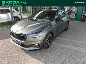 skoda fabia 1.5 tsi 150 ch evo 2 dsg7 monte-carlo