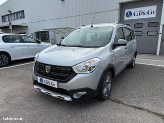 dacia lodgy 1.3 tce fap 130 cv stepway, 5 places, suivi complet
