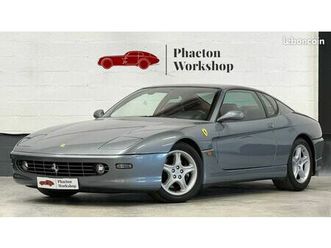 ferrari 456 m gt – boîte manuelle | v12 atmosphérique | restaurée & garantie