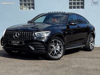 mercedes-benz classe glc amg43 coupe pack amg bi turbo 4-matic 390 ch 1 ere main 2021 tva