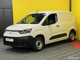 fiat doblo m 650kg essence 110 cv crit'air 1 / 3 places gps camera 16980 ht