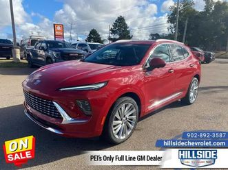 2025 buick envision avenir - sunroof - cooled seats - $383 b/w