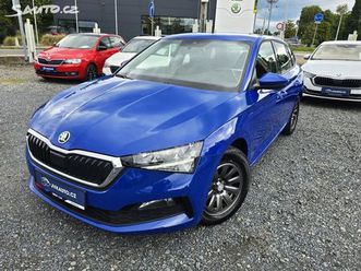 škoda scala 1.0tsi 81kw dsg amb+ 64tkm čr!