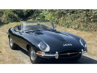 1965 jaguar e-type noir manuel, 4 vitesses conduite à dro...