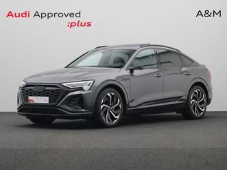 audi q8 e-tron sportback s-line 55 quattro 408 pk