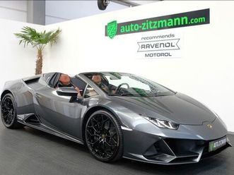 lamborghini huracán evo spyder/lift/carbon/sportseat/sensonu