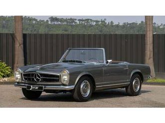1969 mercedes sl class gris manuel, 4 vitesses conduite à...