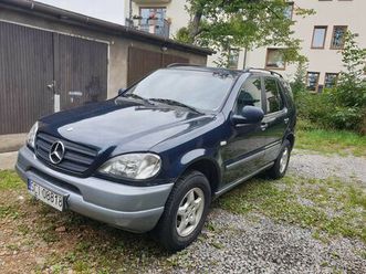 mercedes ml-270 , 2000 rok , 7 osób klimatyzacja , manual !!! cieszyn • olx.pl