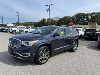 used 2019 gmc acadia denali