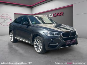 bmw x6 f16 xdrive30d 258 ch exclusive a / entretien bmw complet / etat irréprochable