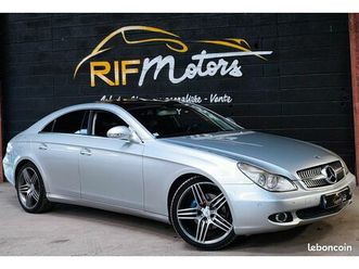 mercedes cls 320 cdi v6 224 ch automatique 7g-tronic w219 en tres bel etat - 265 000 kms - de 2006 - cuir - carplay - camera - bluetooth