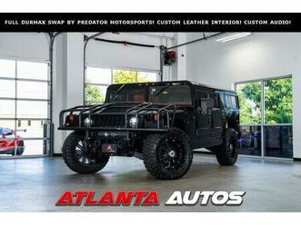 used 2002 hummer h1 enclosed