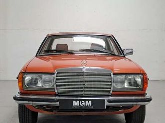 mercedes-benz 230ce (w123) deportivo manual de 2 puertas