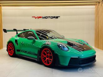porsche 992 gt3 rs weissach pari al nuovo prontaco
