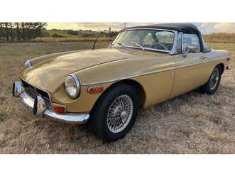 1972 mg mgb bronze manuel, 4 vitesses conduite à gauche i...