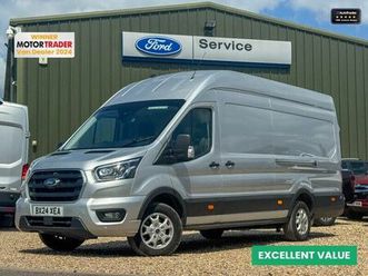 ford transit jumbo xlwb l4h3 high roof 350 limited air con sensors euro 6