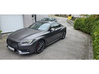 infiniti q60 3,0 bi-turbo awd red sport 400, 2019 god.