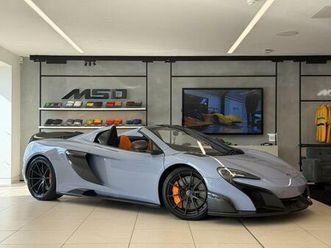 2016 mclaren 675lt 3.8t v8 spider ssg euro 6 2dr petrol automatic