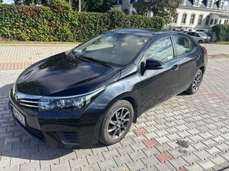 sprzedam: toyota corolla 1.6 benzyna| rok 2014 |manual |132 km |czarna pilawa górna • olx.pl