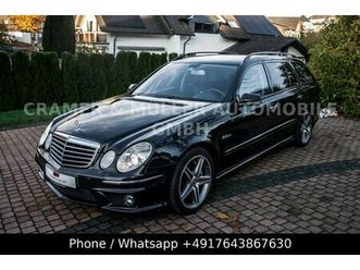 mercedes-benz e63 amg w211 scheckheft deut. fzg h&k sitz kühl.