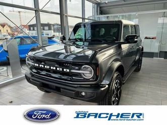 ford bronco outer banks 4x4 2.7 navi b&o 360 kamera l