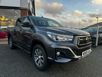 toyota hilux invincible x pickup's 2.4 d-4d invincible x 4wd euro 6 (start/stop) 4dr (tss)