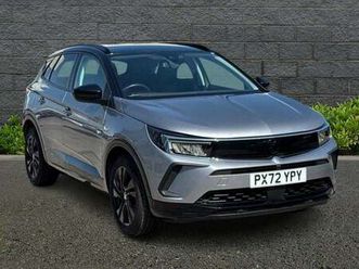 2022 vauxhall grandland 1.2 turbo gs line suv 5dr petrol manual euro 6 (start/stop) (130 ps) manual suv ...