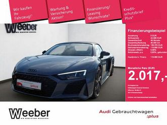 audi r8 spyder v10 performance rwd *kamera*b&o*leder*