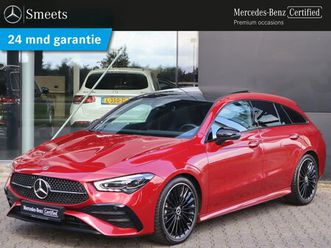 mercedes-benz cla-klasse shooting brake - 180 star edition amg line | panoramadak | navigatie | multispaak | led | camera | automaat