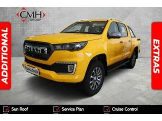 2025 foton tunland 2.0t g7 exalted 4x4 double-cab auto