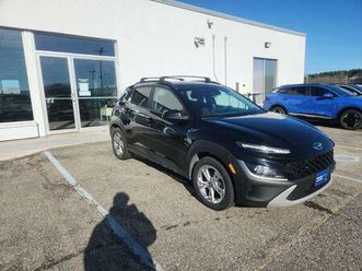 certified 2023 hyundai kona sel
