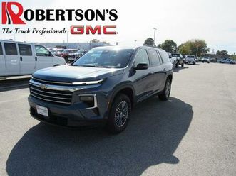 used 2025 chevrolet traverse lt