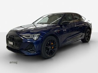 e-tron 55 sportback s line black edition quattro