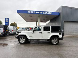2013 jeep wrangler 2.8crd sahara 5d auto