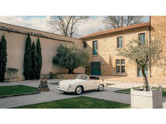 1958 porsche 356 beige manuel, 4 vitesses conduite à gauc...