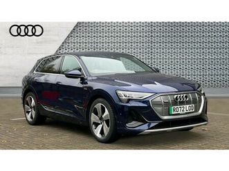 audi e-tron e-tron 230kw 50 quattro 71kwh s line 5dr auto