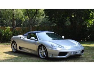 2001 ferrari 360 spider