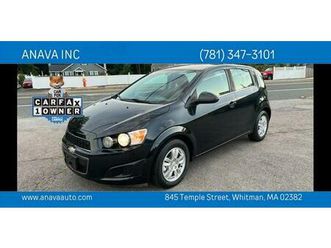 used 2014 chevrolet sonic lt